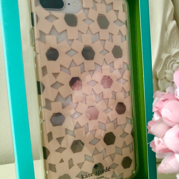 🎀Kate Spade ♠️ Clear Protective Case Pink/Floral - Picture 3 of 6